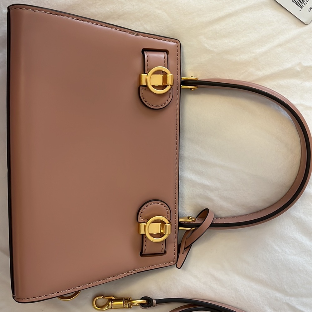 Tory Burch 56912 Lee Radziwill Petite Bag Pink Moon - Picture 3 of 12